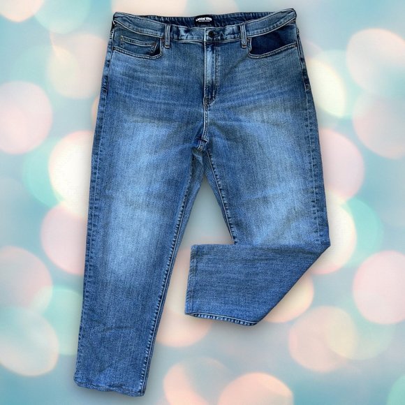 Lands’ End Men’s Comfort-First Square Rigger Jeans Size 40 - Picture 2 of 7